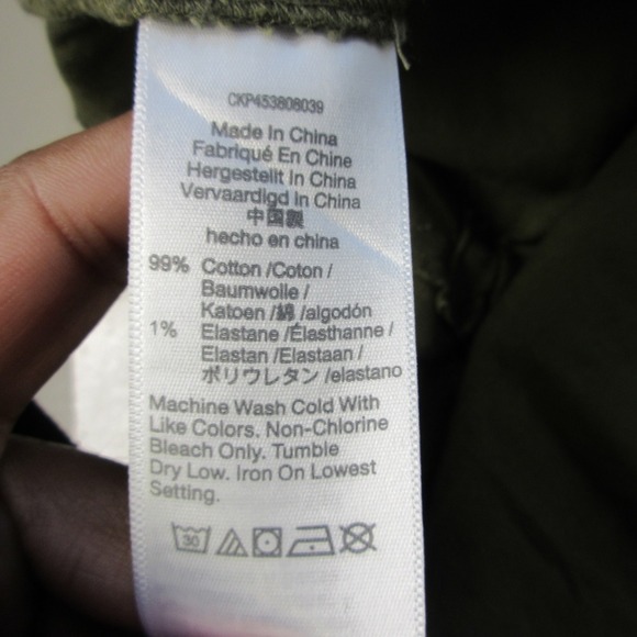 Madewell Cap Sleeve Utility Jumpsuit Women S Green Button Cotton Casual 508 - Picture 4 of 11